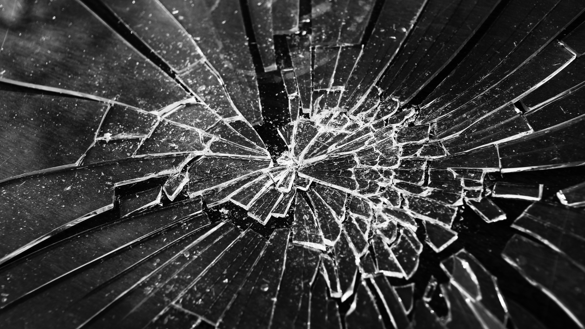 close up photo of broken glass